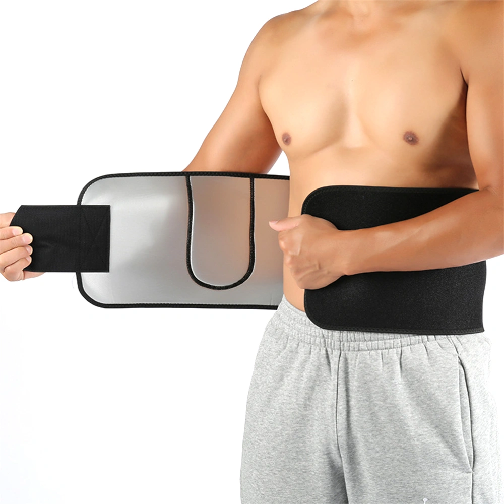 Waist Support Waist Trimmer Belt Unisex Exercise Weight Loss Burn Shaper Gym Fitness Belt with Phone Pouch