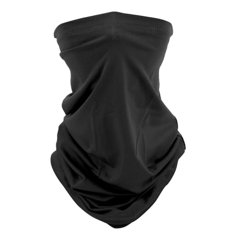 Outdoor Multi‑Purpose Scarf Breathable UV Protection Face Cover Headband WashableBlack