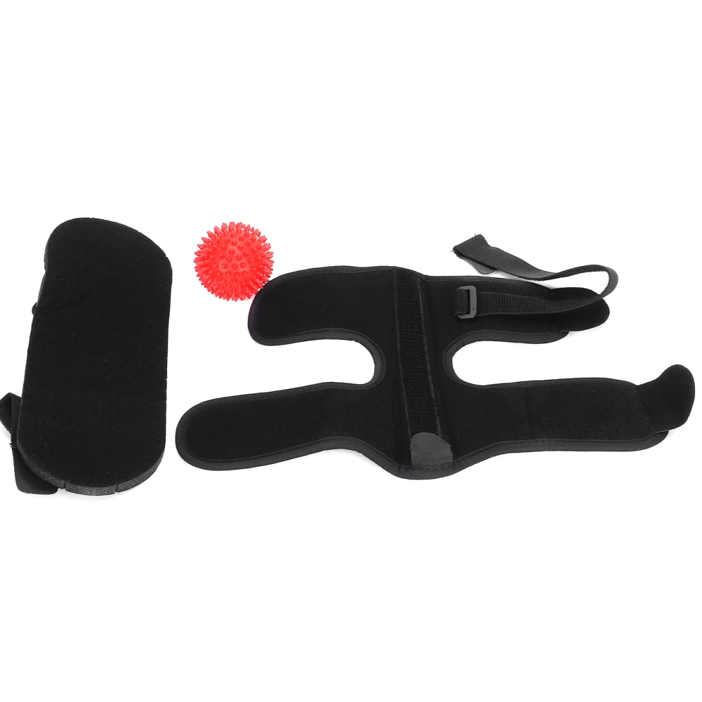 Ankle Orthotics Support Brace Protector Adjustable Elastic Bandage with Massage Ball