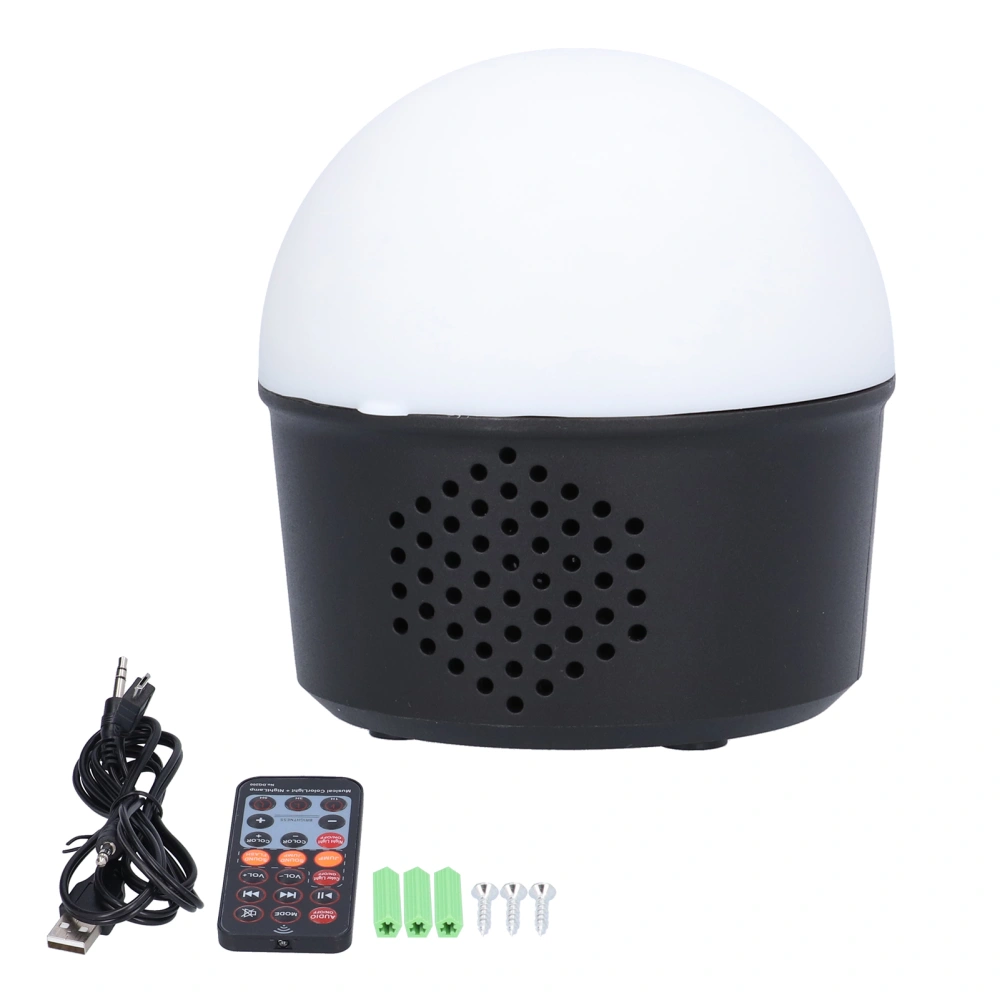 Night Projector Light Bluetooth Music Speaker LED Light with Remote Control for Party