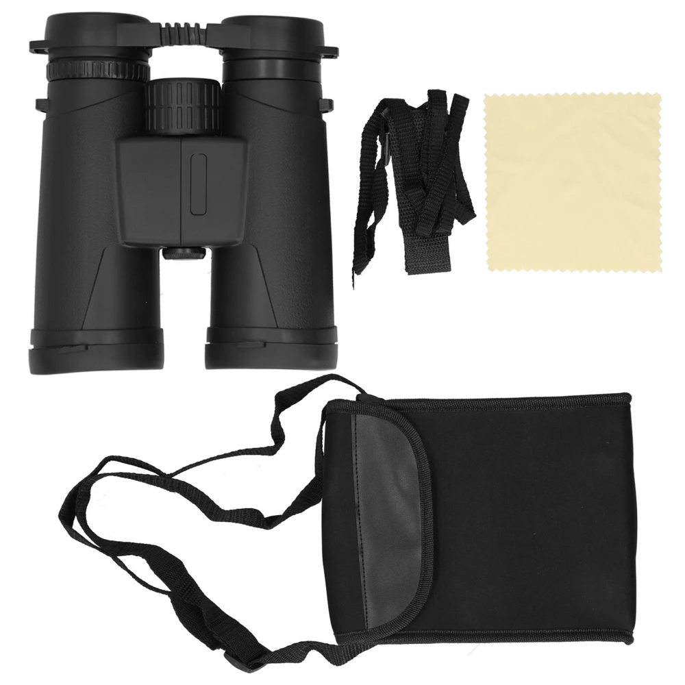 10x42 Outdoor Binoculars Set Handheld Sightseeing Binoculars with Strap for Concert