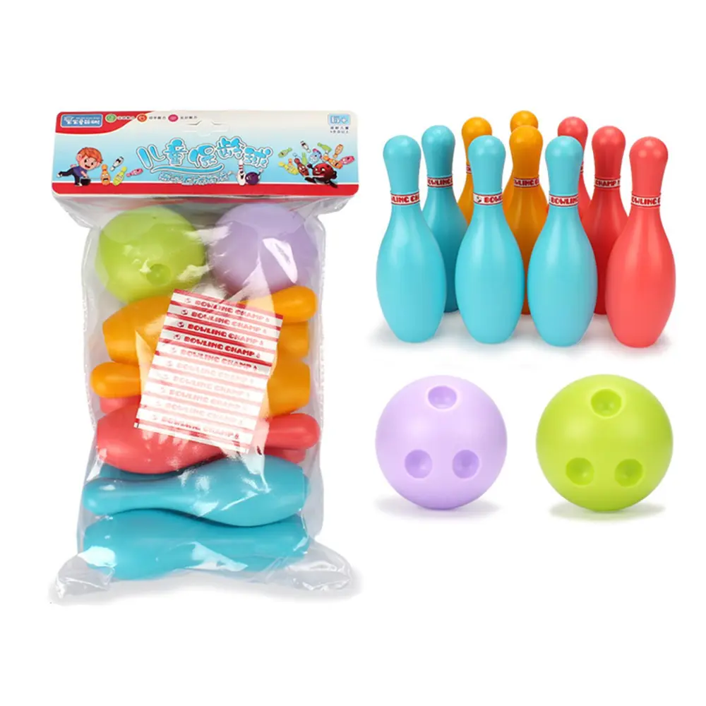 Kids Bowling Toy Set Indoor Outdoor Bowling Games for Children Boys Girls