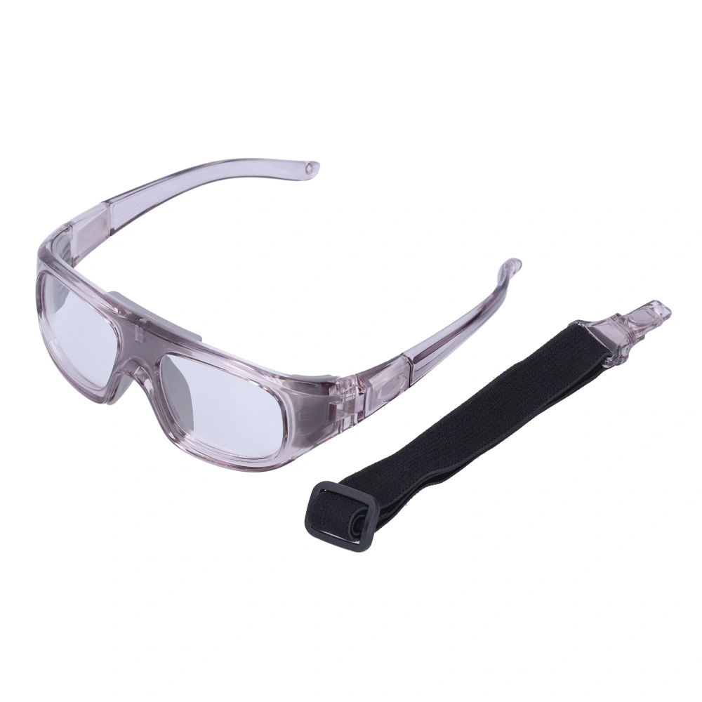 Basketball Football ExplosionProof Safety Glasses Sports Eye Protective Glasses(Gray )