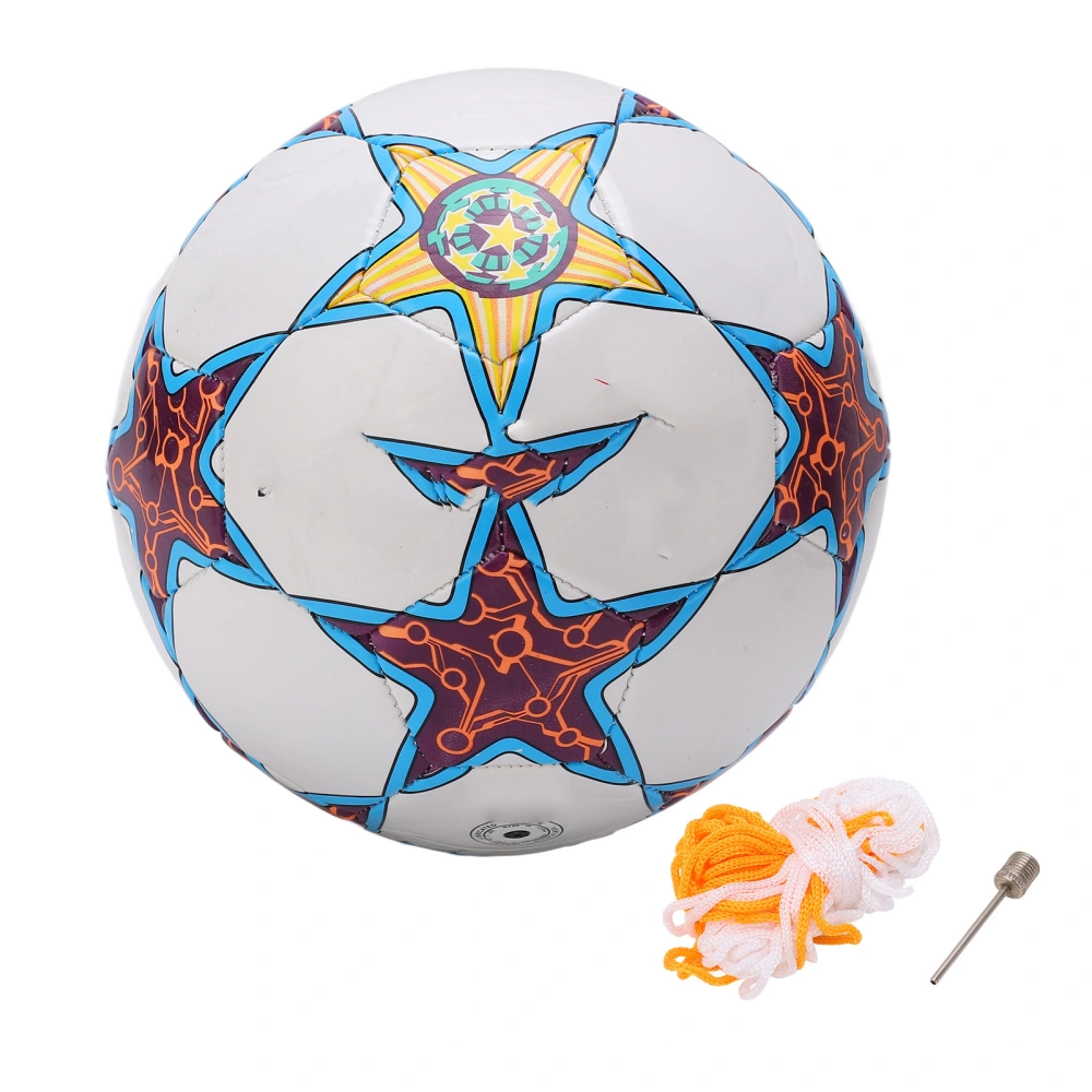 REGAIL Soccer Ball Machine Sewn Size 5 Football for Indoor Outdoor Teenagers Training