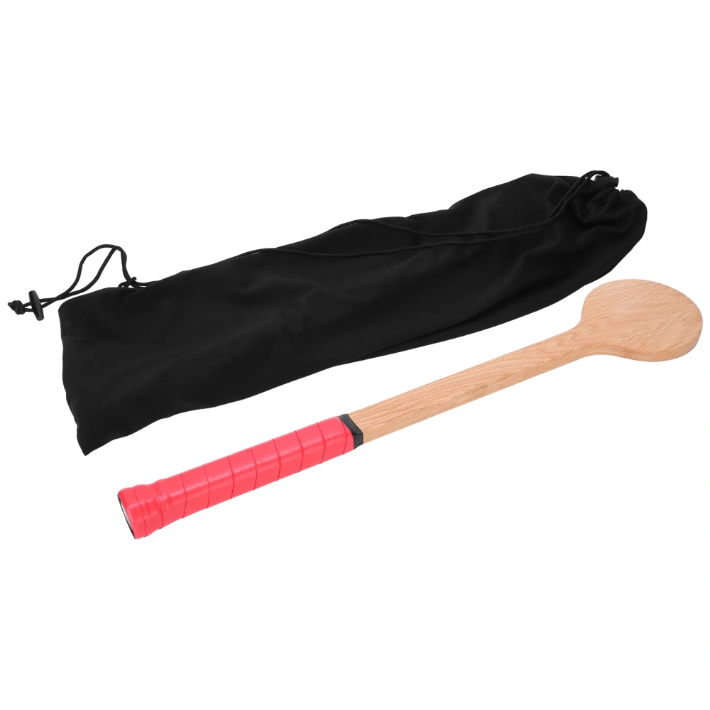 Wooden Spoon Dessert Tennis Racket Batting Pointer Training Racquet Sports Accessory