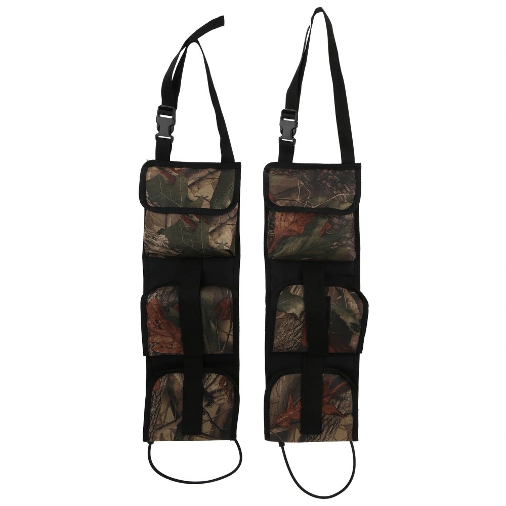 2pcs Car Backseat Hanging Hunting Bag Portable Vehicle Fishing Rod Holder Carrier Bag