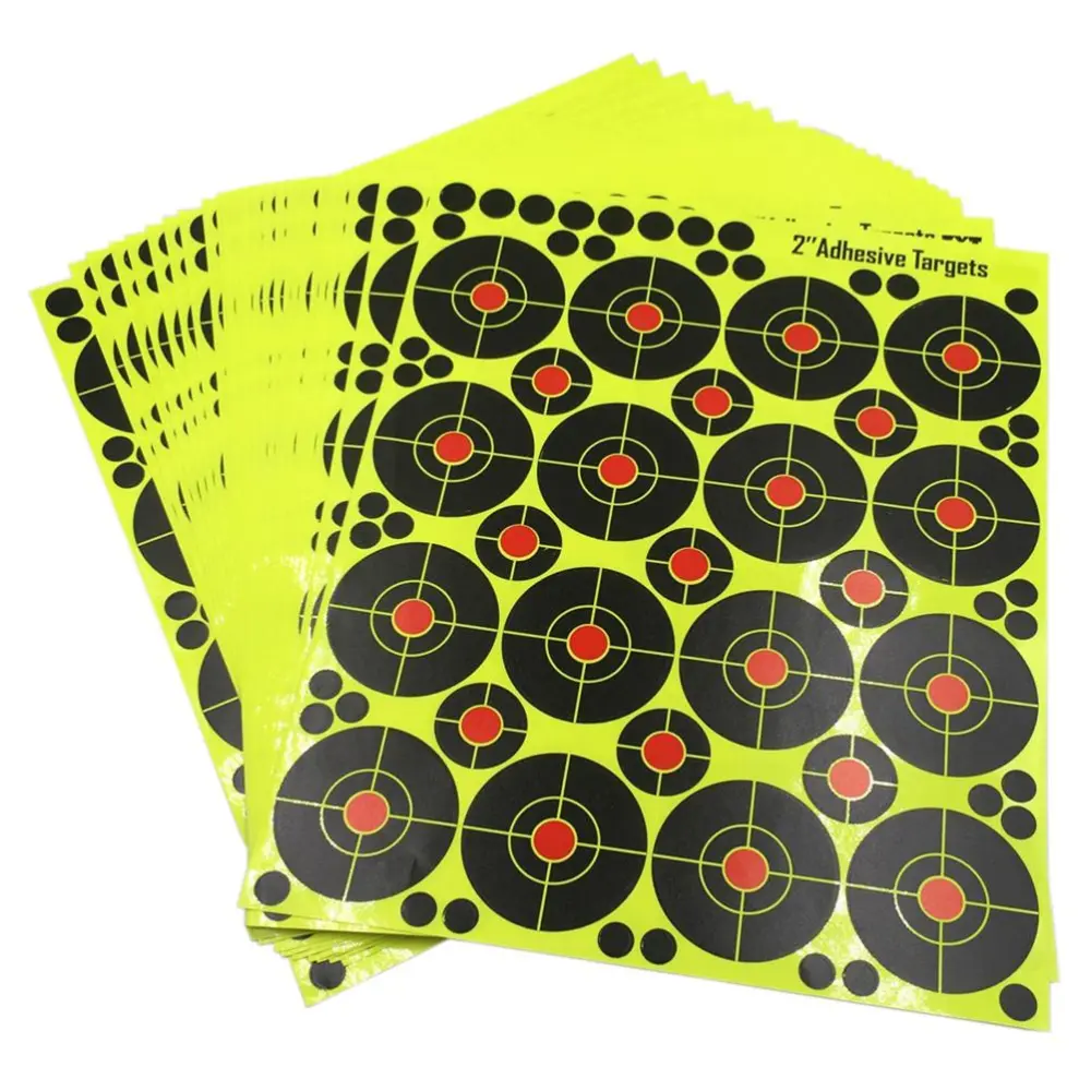 10Pcs Splatter Flower Objective Dart Aiming Stickers Adhesive Reactivity Aim Shoot Aiming Sticker