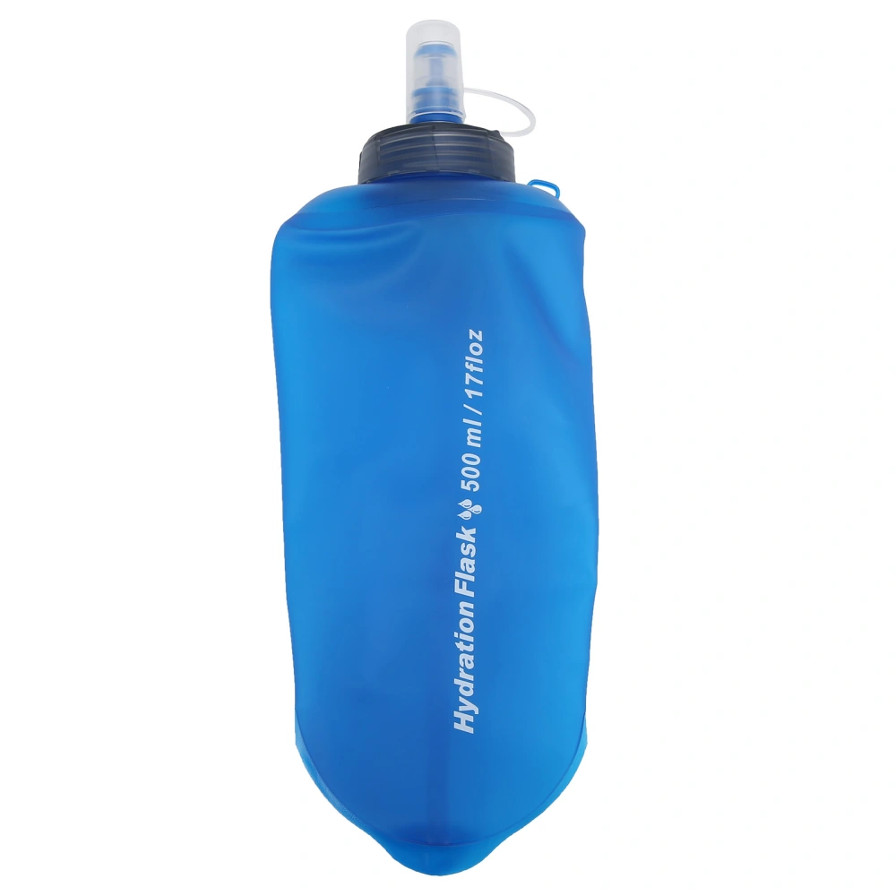 Outdoor Silicone Soft Water Bottle Portable Foldable Travel Water Bottles for Running