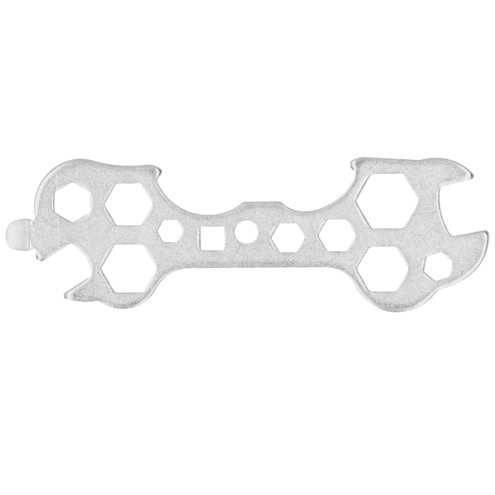 Bicycle MultiFunctional Wrench Bike Stainless Steel Porous Flat Wrench Cycling Accessory