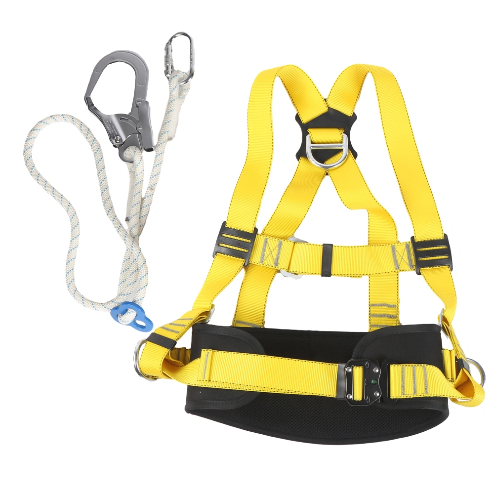 Outdoor Safety Harness Fall Protection High Altitude Operation Safety Harness with Rope