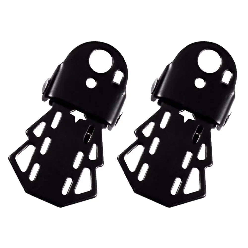 BuyWeek 2Pcs Universal Steel Axle Foot Step Pegs Bike Foldable Pedal Footrest Foot Pegs