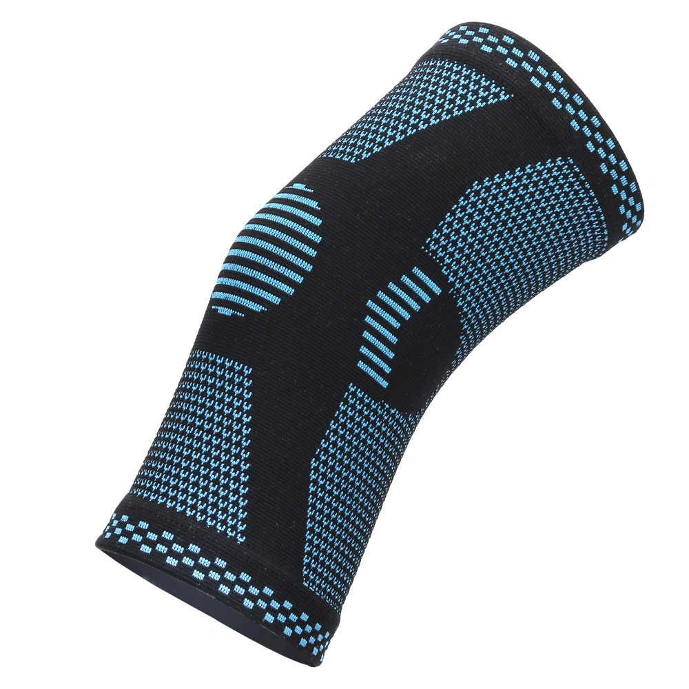 Cycling Knee Support Elastic Nylon Compression Brace Pad Flexible Prevent Injury for Basketball Volleyball Outdoor SportsL 48‑53cm/18.9‑20.9in