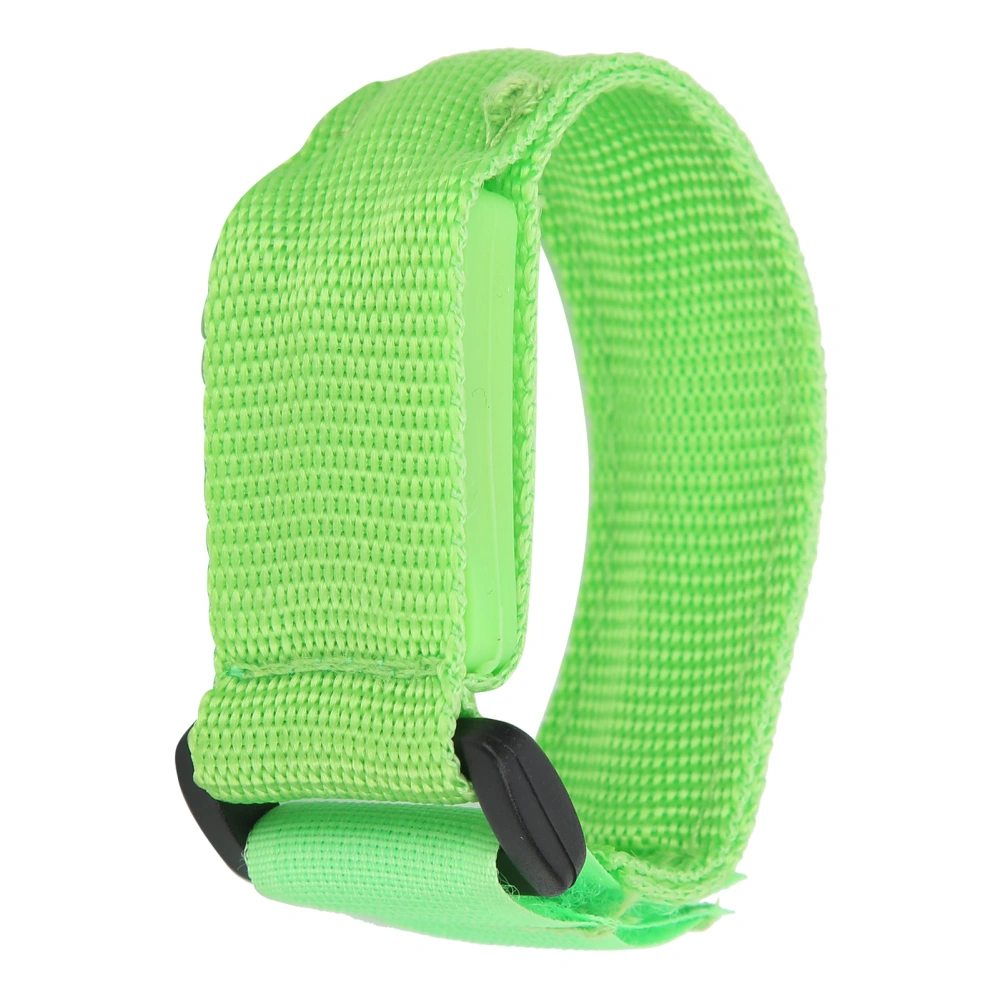 Outdoor Running LED Armband Adjustable Flashing Wristband Cycling Light up BraceletGreen