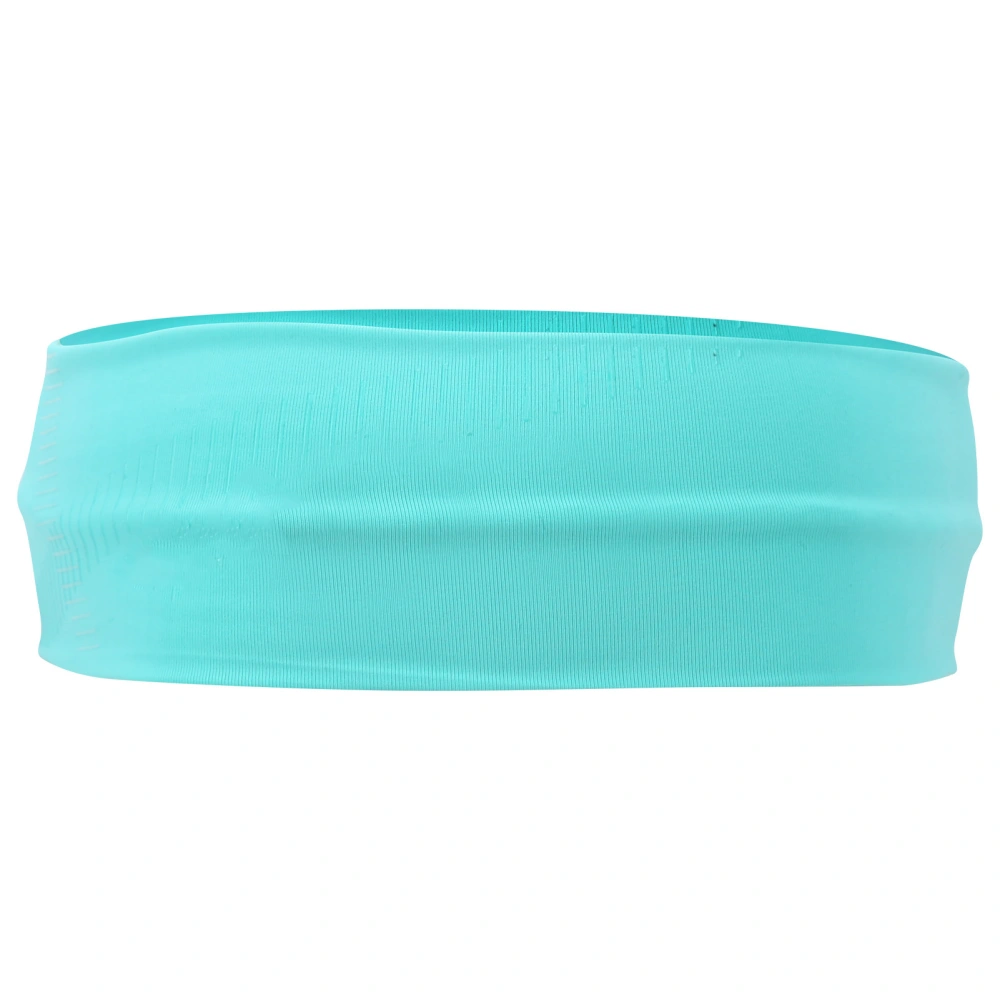 Men Women Sports Non Slip Headbands Running Yoga Sweatband Elastic Exercise Head BandCyan