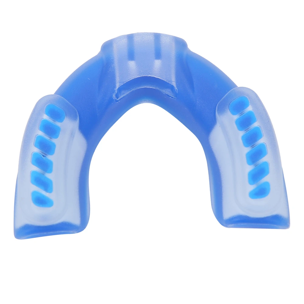 Sports Mouth Guards Children Teeth Protection Brace for Basketball Boxing Taekwondo (S)Blue