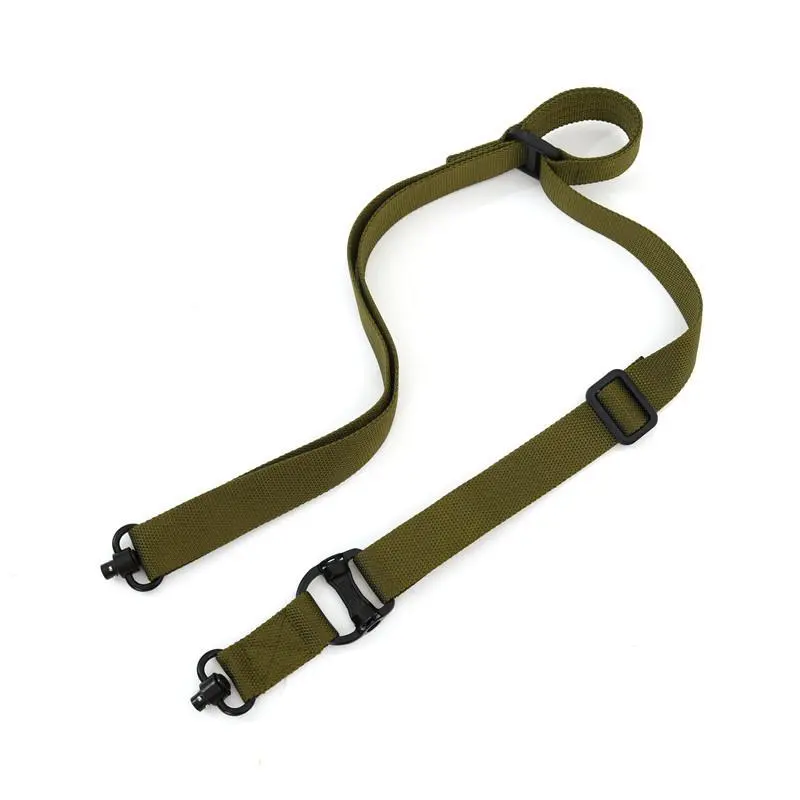 QD Sling Nylon 2 Point Sling Quick Adjust Rifle Sling with QD Sling Swivel Quick Release Sling Attachment Rail Mount