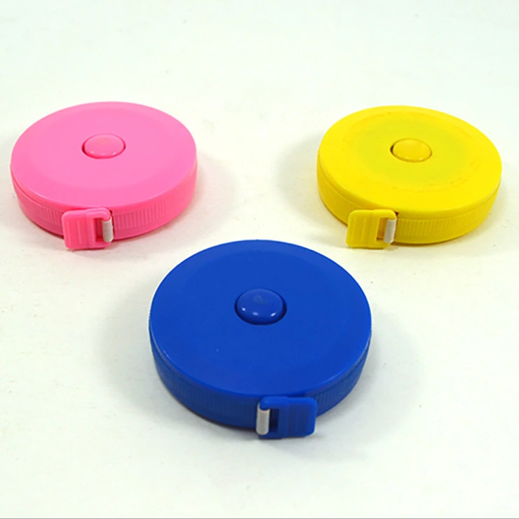 1.5 Meters Candy Color Plastic Tape Measure Office School Supply Automatic Measuring Tape