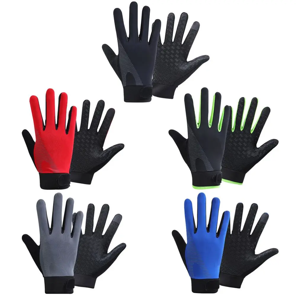 BuyWeek All Fingers Cycling Mitts Gym Training Gloves Breathable Comfortable Fitness Gloves