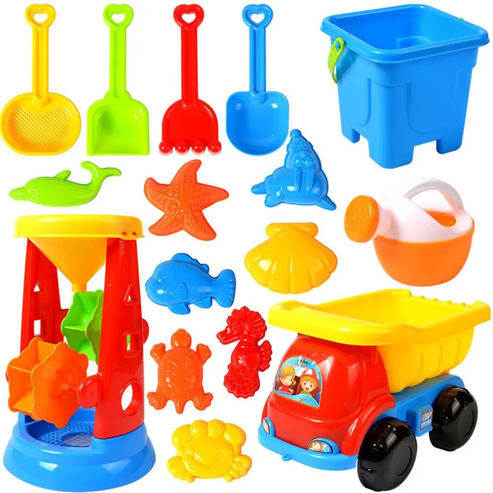 Beach Sand Toys Set Summer Beach Sand Toys Outdoor Tool Kit for Kids Boys and Girls