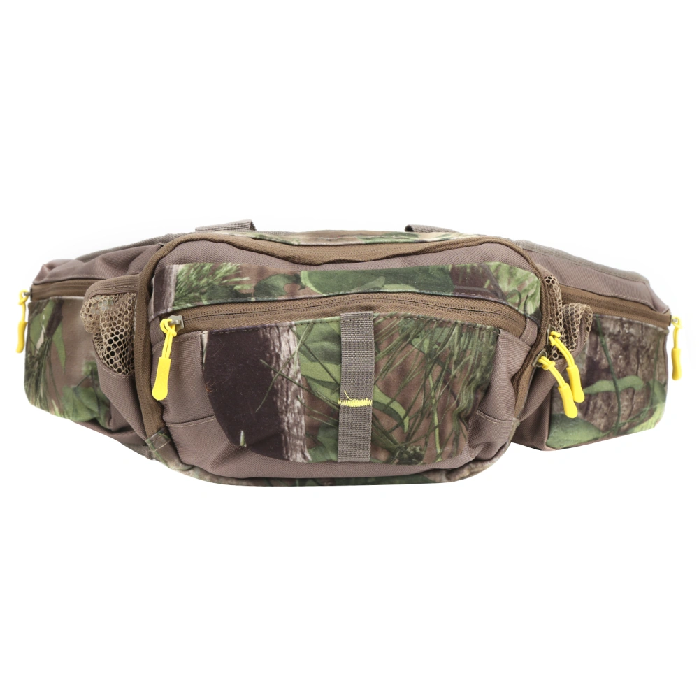 Waist Bag Camouflage Flannel for Outdoor Sports Hiking Hunting Riding Climbing Belt