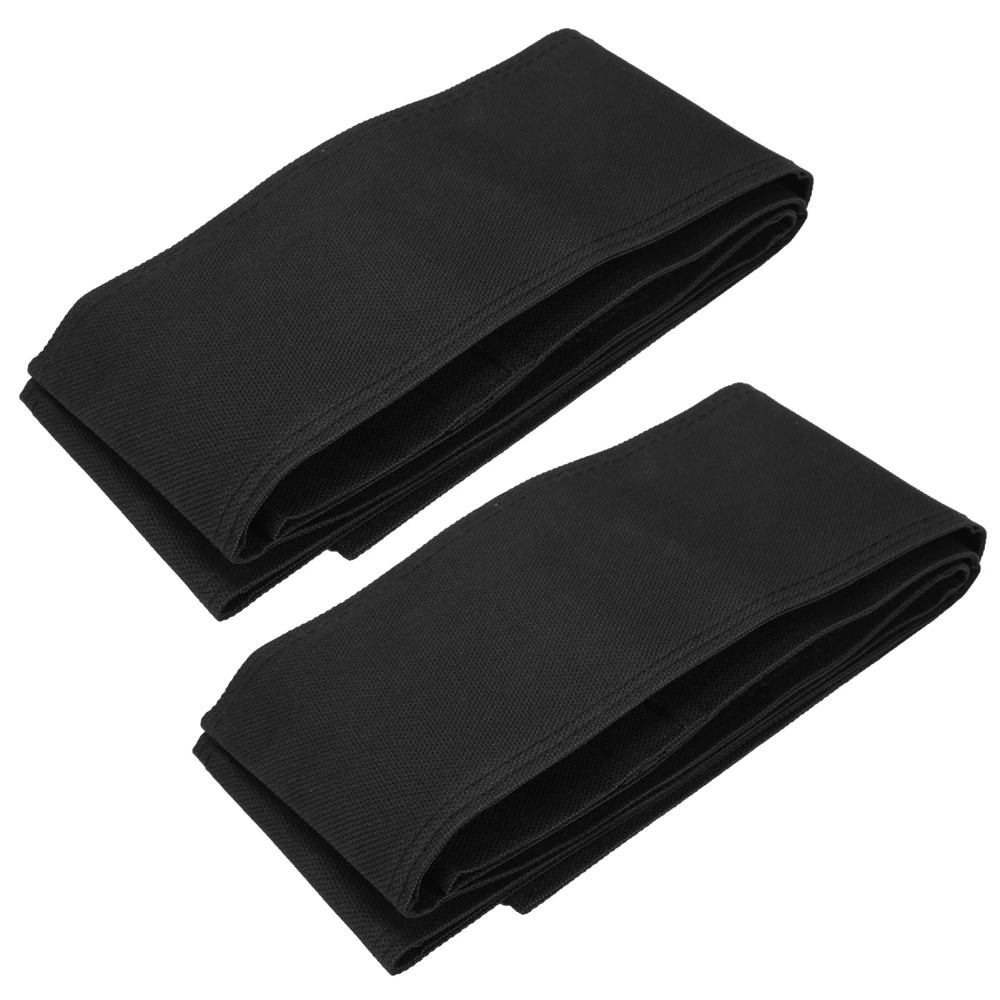 2pcs 3/4 Outdoor Billiard Cue Pool Stick Storage Bag Adjustable Shoulder Strap Pouch