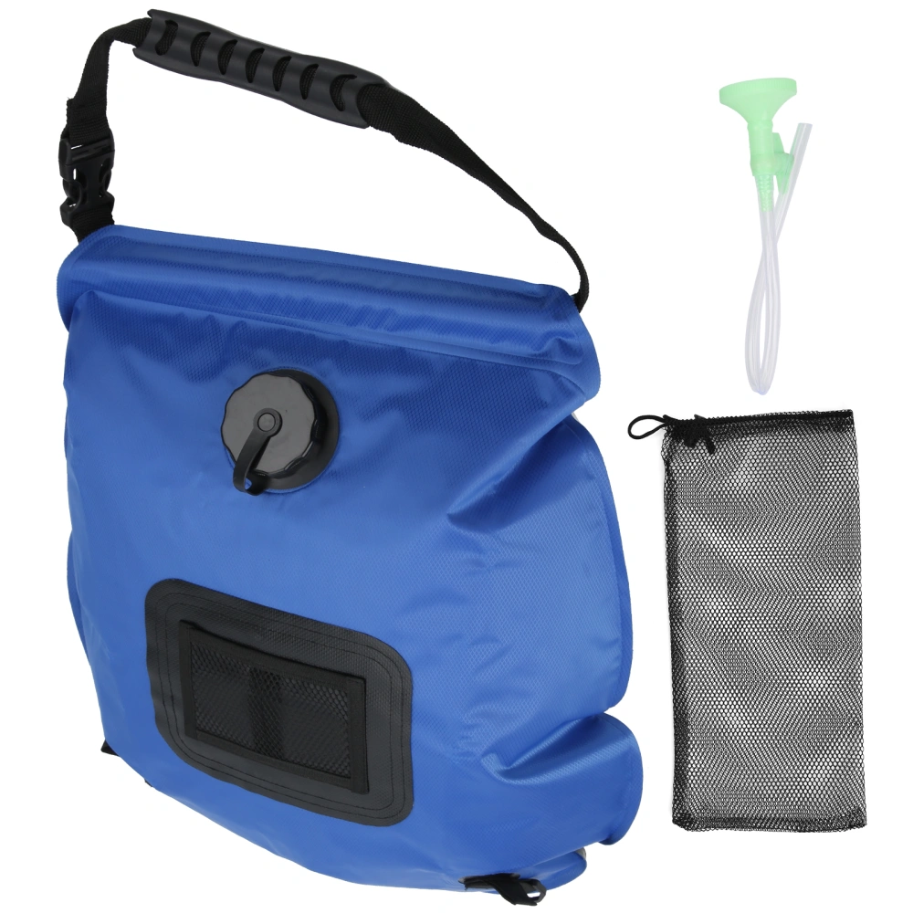 Outdoor 20L Solar Power Shower Bag Camping Portable Sun Heated Bath Bag with Shower Head