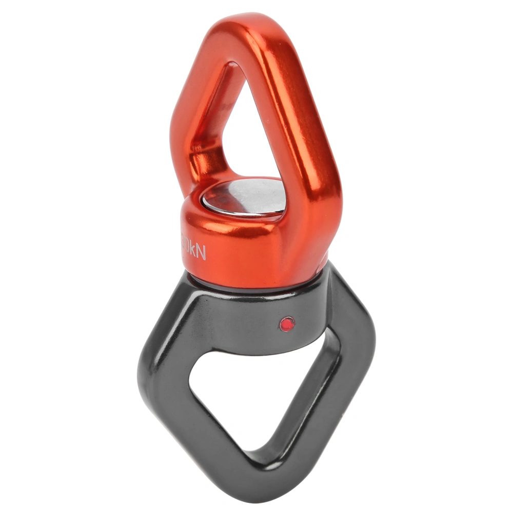 Outdoor Climbing Safety Rotational Device Swing 360° Rotator Hanging Accessory for YogaGray Orange