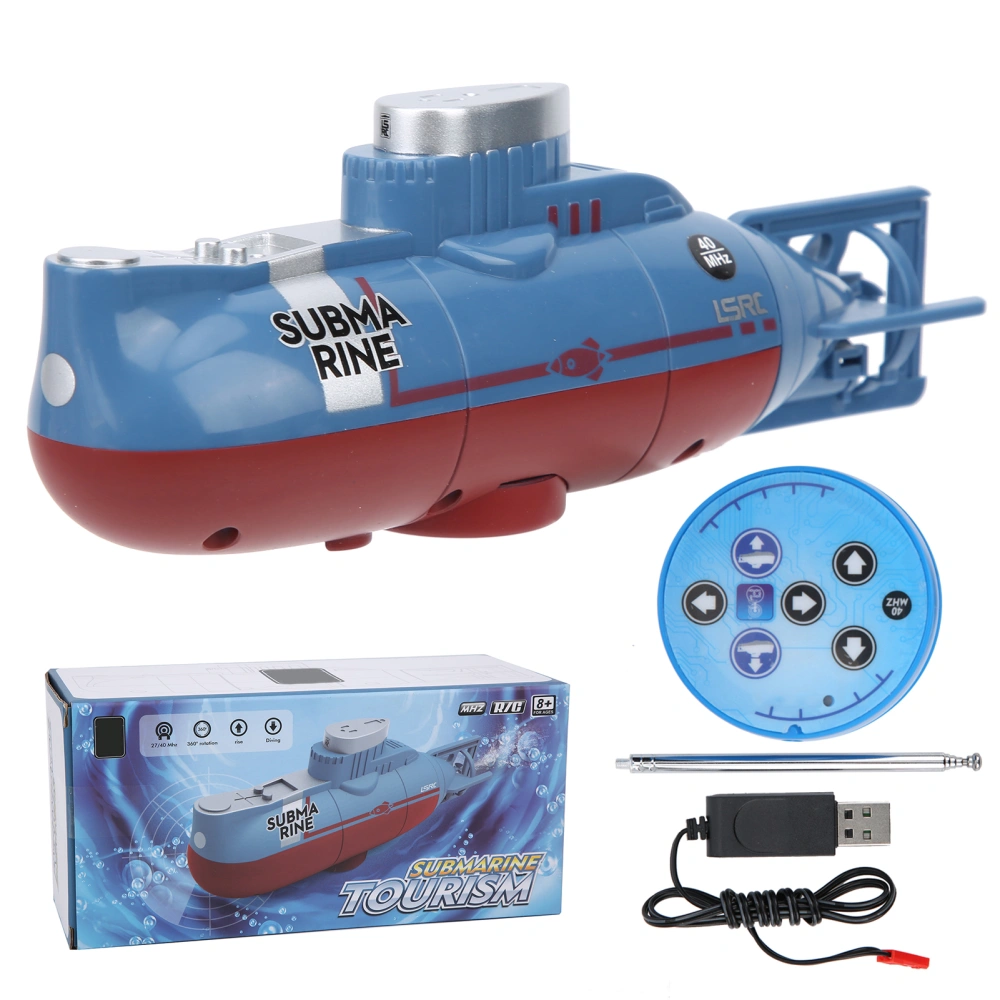 Simulated Submarine Mini Remote‑Controlled Submarine Toy Model Fish Tank Decoration