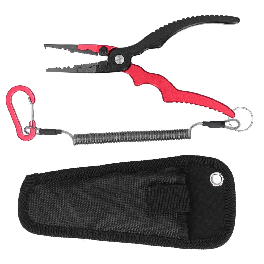 Fishing Pliers Multifunctional Space Aluminum Control Fish Generic Professional SuppliesRed