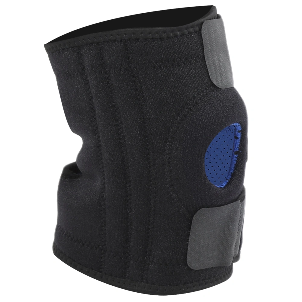 Unisex Basketball Kneepad Outdoor Knee Patella Nonslip Protective Gear Blue Free Size