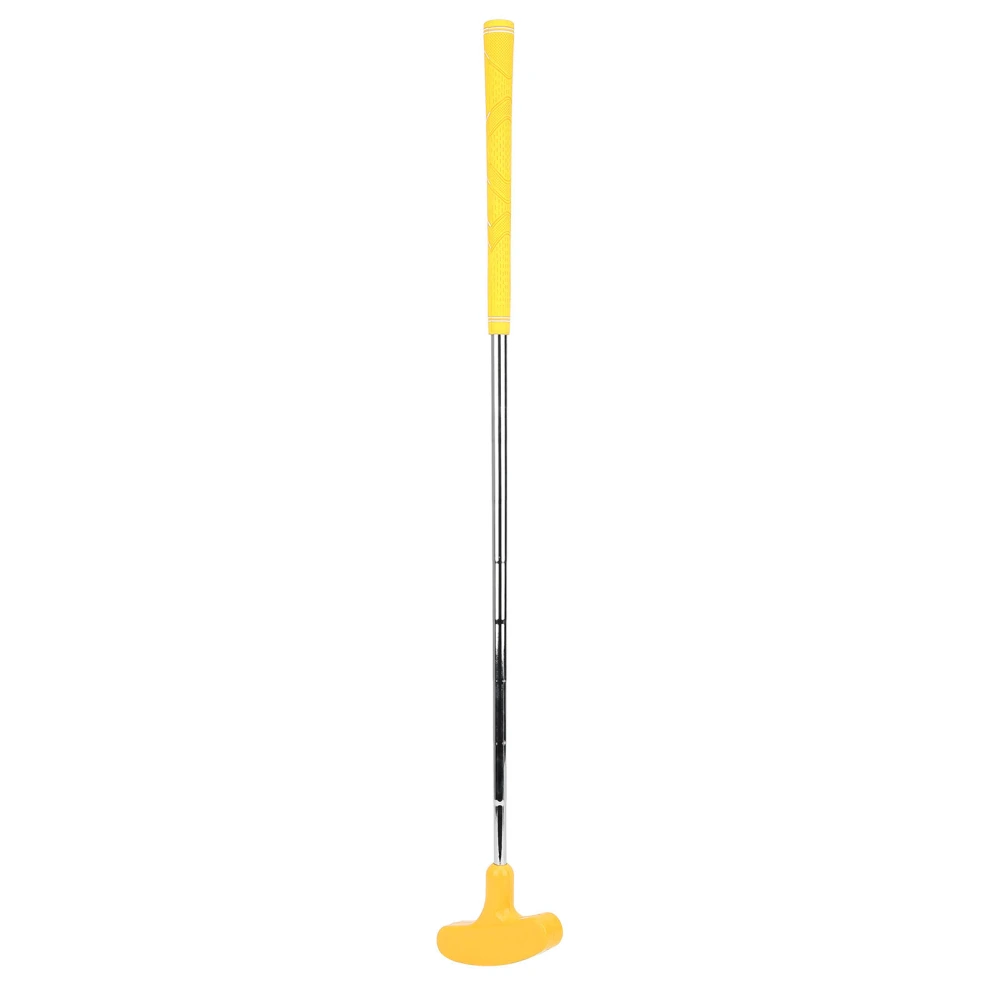 27Inch Mini Two Way Golf Putter Indoor Training Soft Rubber Head Putter for ChildrenYellow