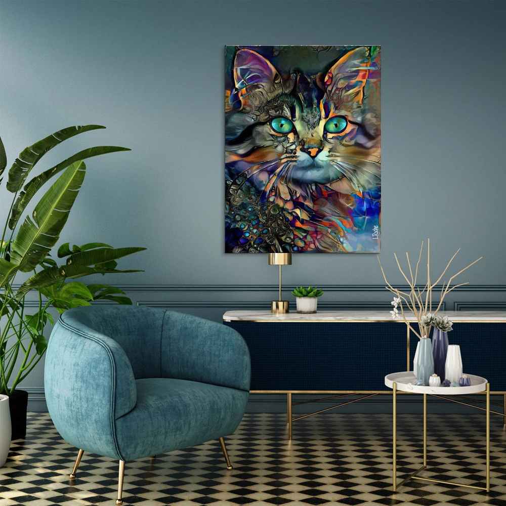 5d Diamond Painting Cat Animal Diy