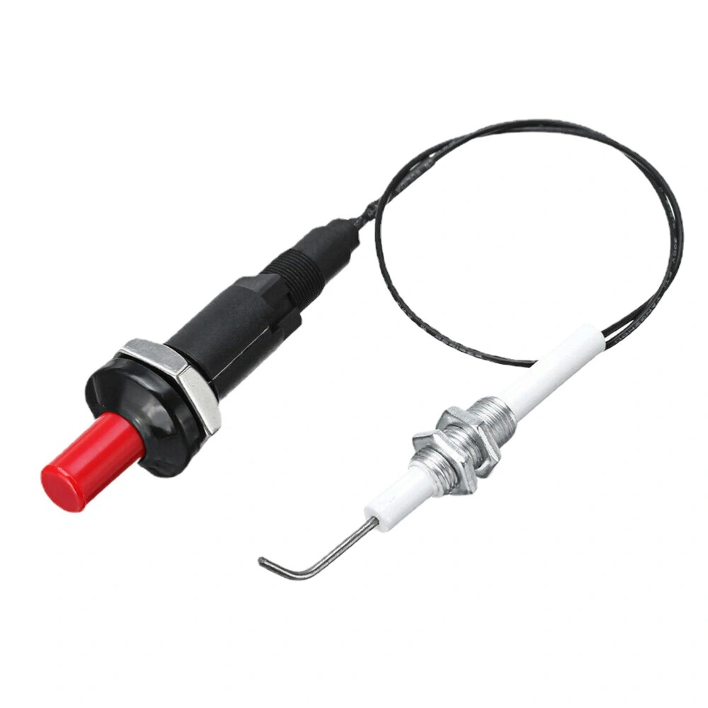 Ceramic Piezo Igniter With Universal Threaded Ignition Curved Pin Plug