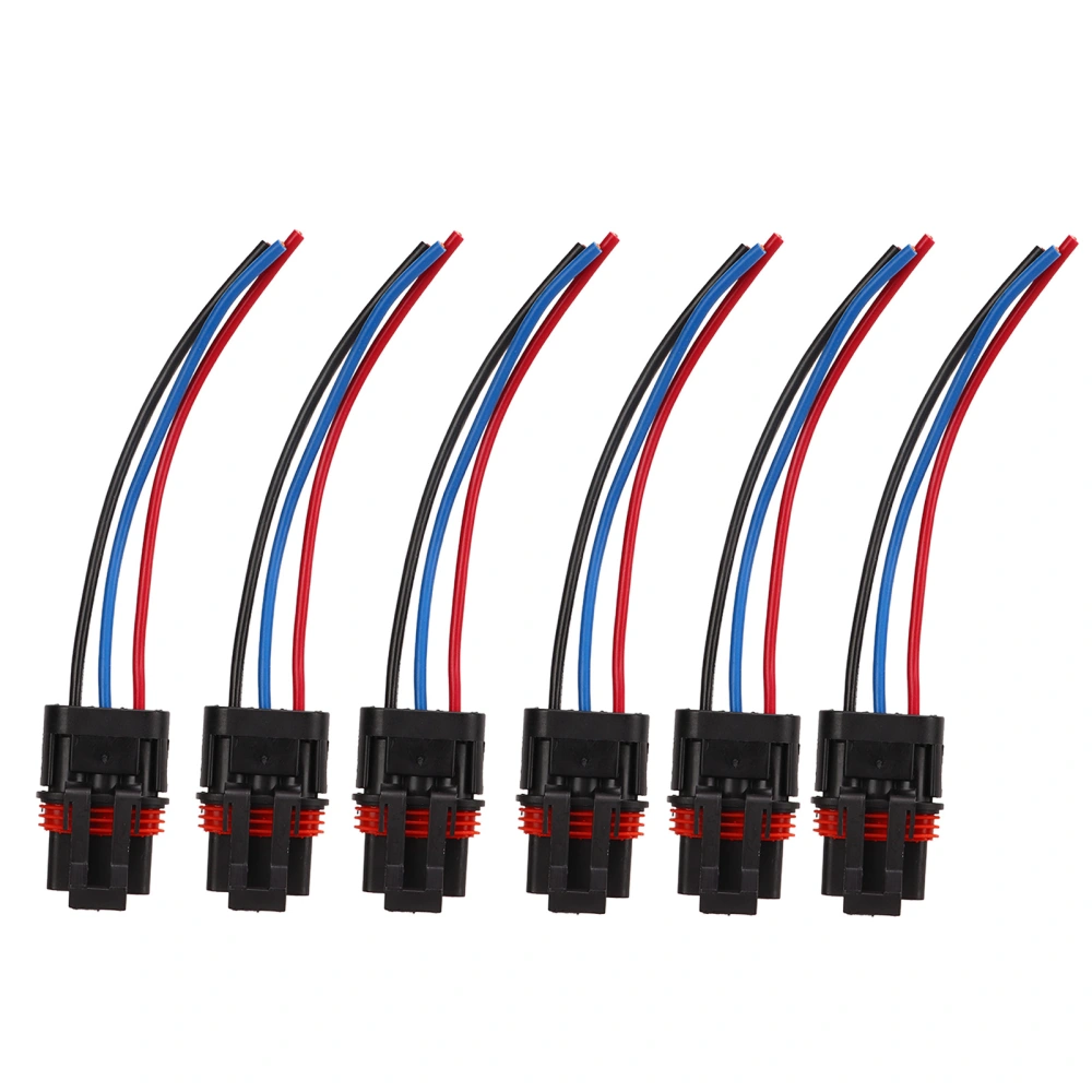 6Pcs Pulse Power Plug Pigtail Connector Harness Replacement for Polaris Ranger XP 1000 2018‑2022