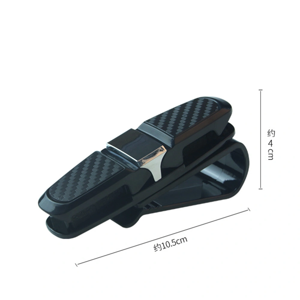 BuyWeek Glass Clip 180° Rotational Car Glasses Clip Sunglasses Clip Car Card Clip Plastic Clip