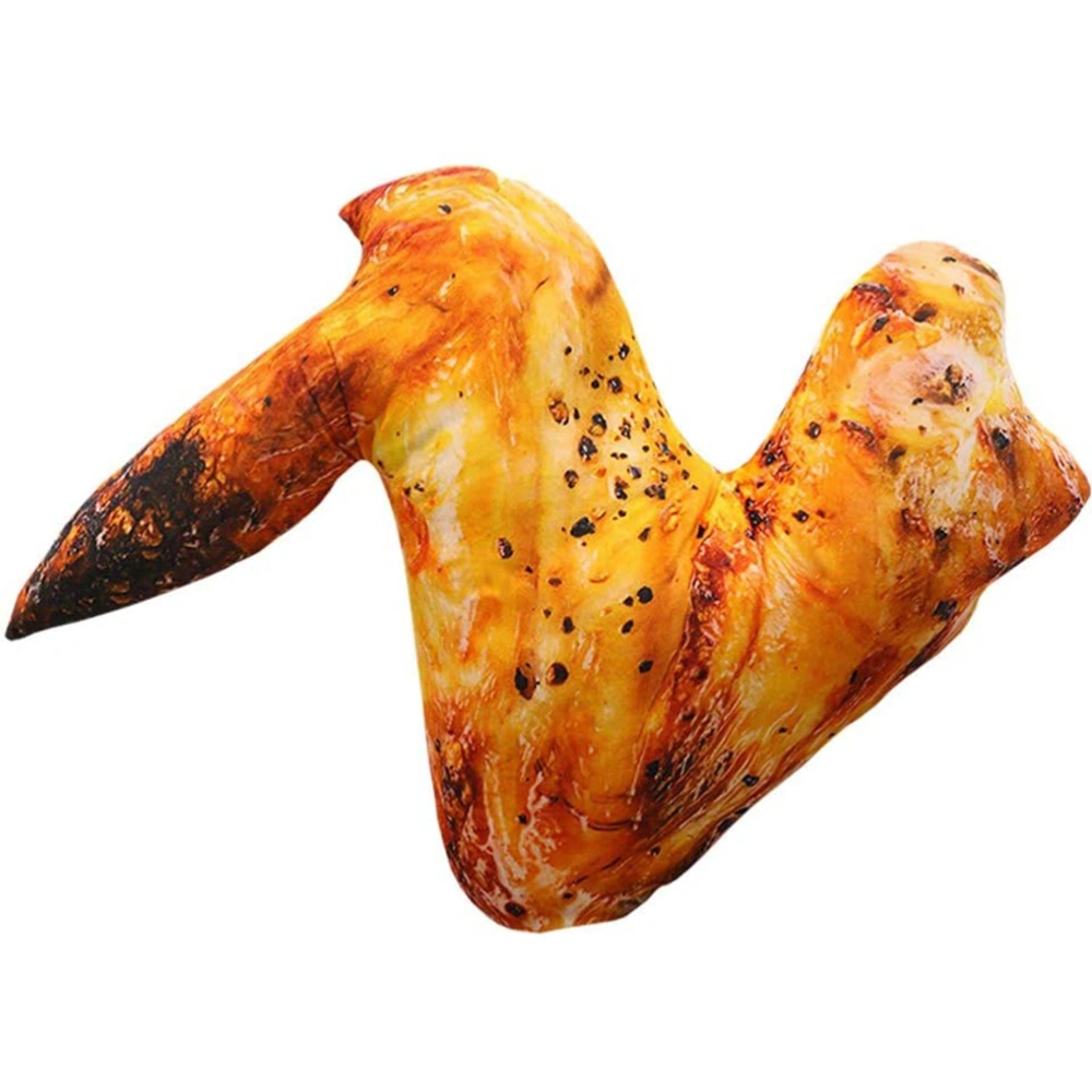 20cm Simulation Food Chicken Leg Plush Toy Chicken Wing Drumstick Fried Pillow Cushion Soft Throw Pillow Home Decor Birthday Gift