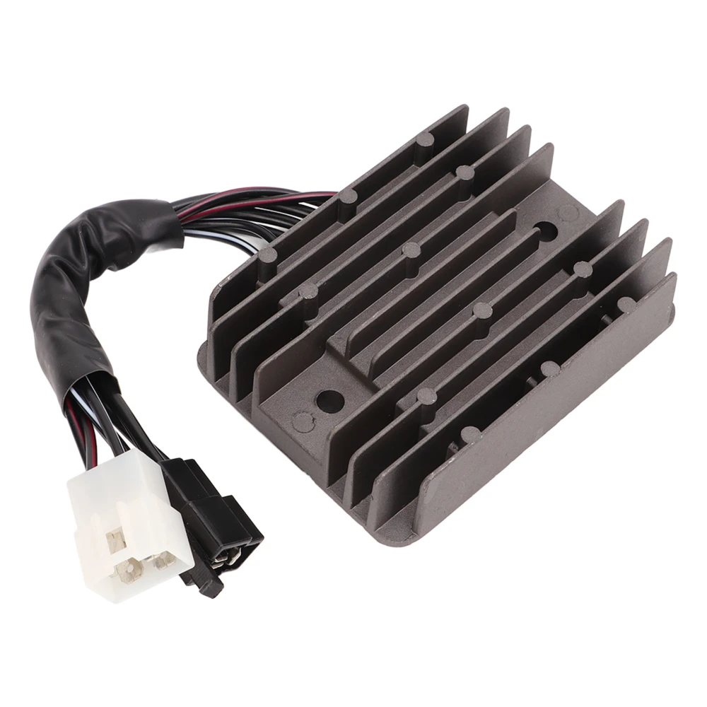 Voltage Regulator Rectifier DC 12V Heat Resistant Engine Voltage Stabilizer Replacement for Suzuki DL1000 V‑Strom 2002‑2012