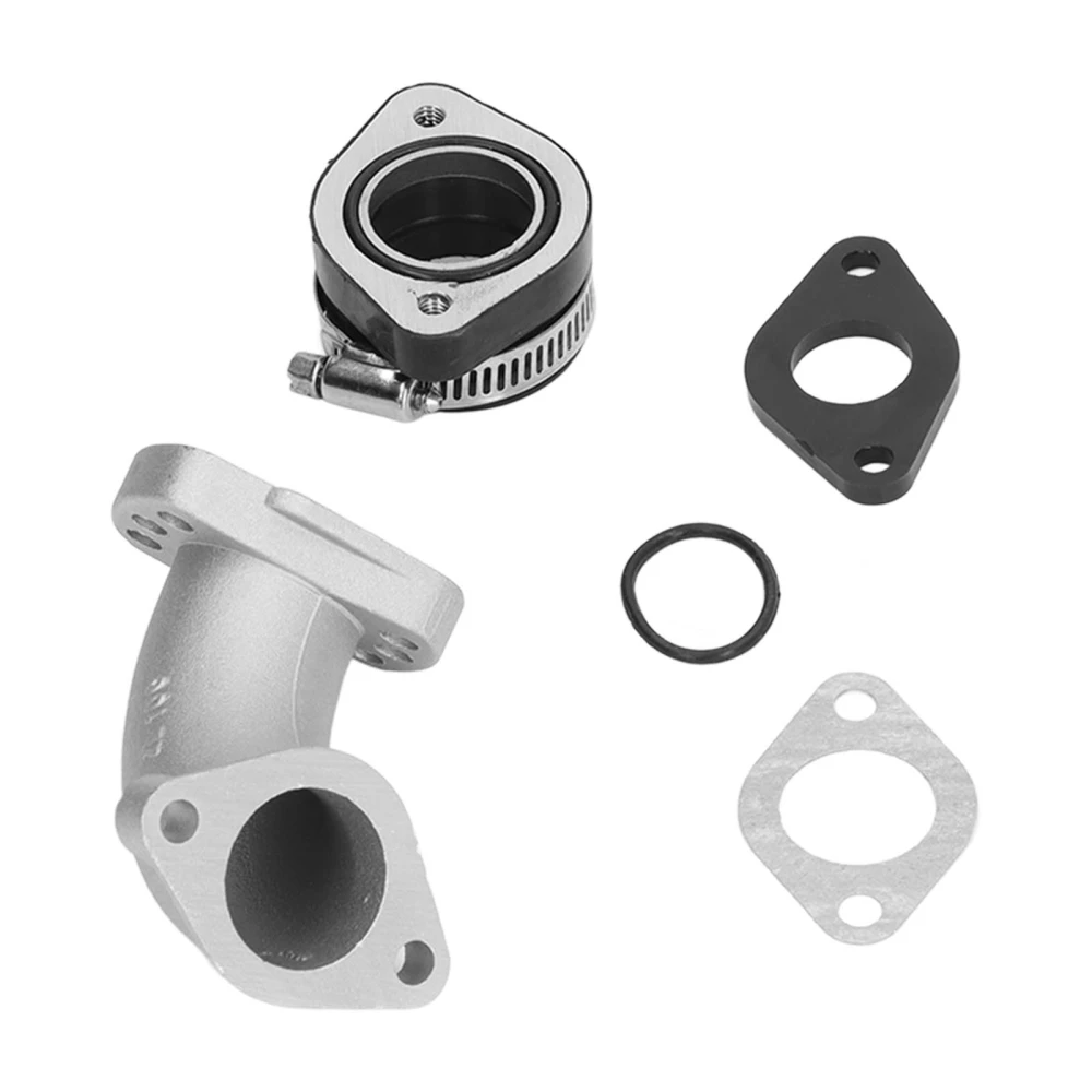 Carb Intake Manifold Pipe Kit 26mm‑28mm Adapter Spacer Kit for 125cc 140cc 150cc 155cc 160cc 200cc 250cc Pit Dirt Bike Motorcycle