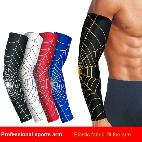 1Pcs Anti-collision Lengthen Arm Sleeve Arm Guard Sports Elbow Warmers Pad Brace Long Running Sunscreen Cool Sports