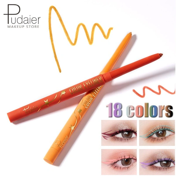 Health & Beauty Pudaier 2Pcs\Set 18 Color Eyeliner Waterproof Eye Liner Pencil Makeup For Charm Magic Eye Pencil Long Lasting Cosmetics Tool