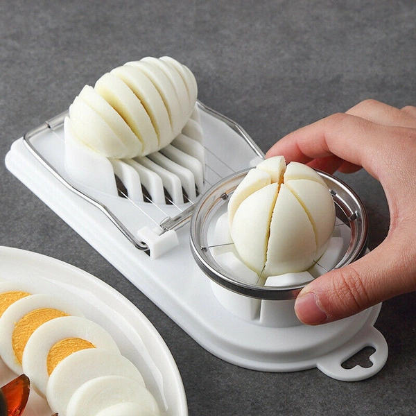 Multifunction Egg Slicers Stainless Steel Egg Cutter Wire Kitchen Accessories Slicing Gadgets Cooking Tools