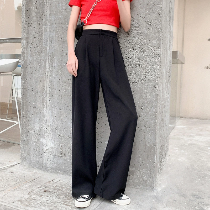 High Waist Drooping Loose Casual Pants