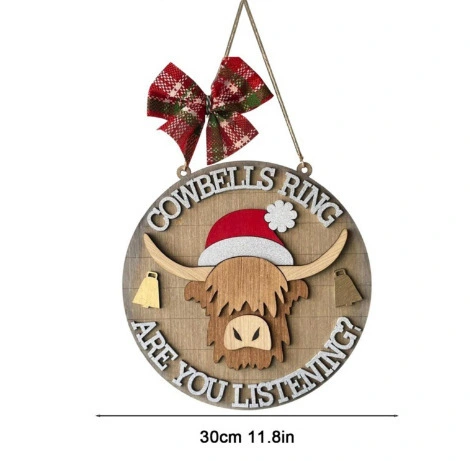 Wooden Tag Bullhead Gate Hanging