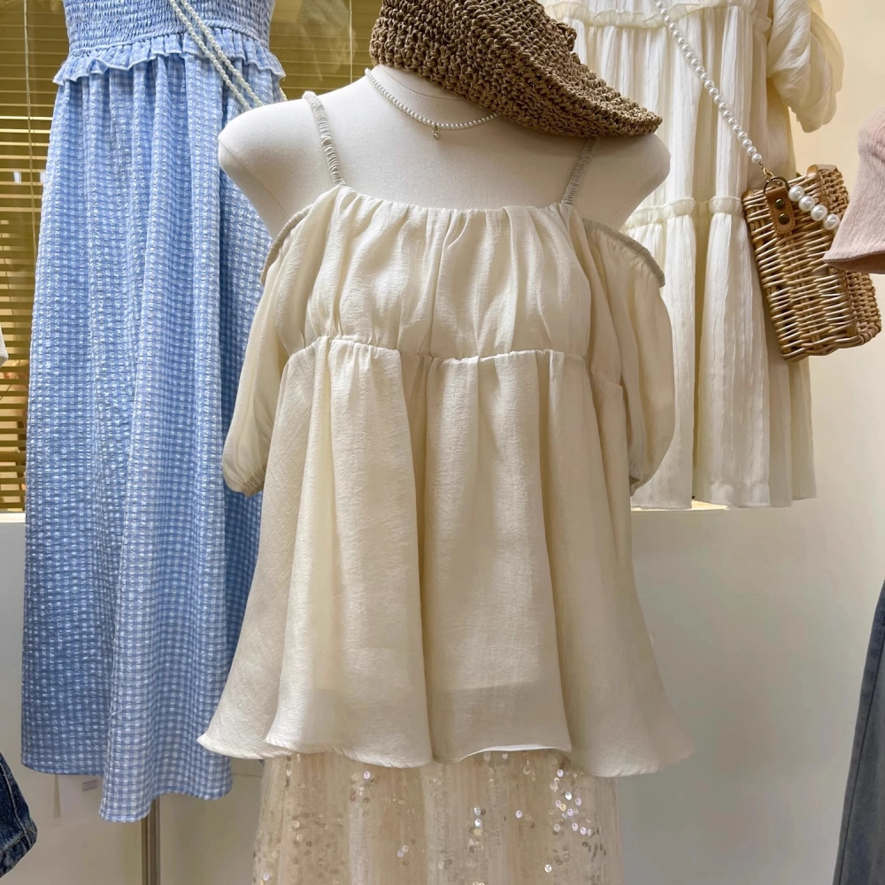 Cream Blouse