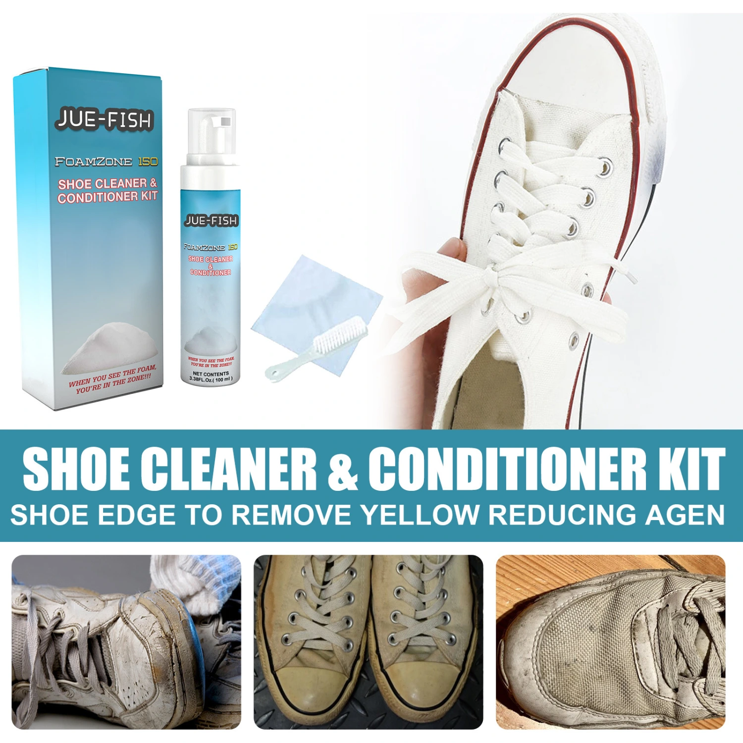 Shoes Cleaning Repair Set Portable Brightener