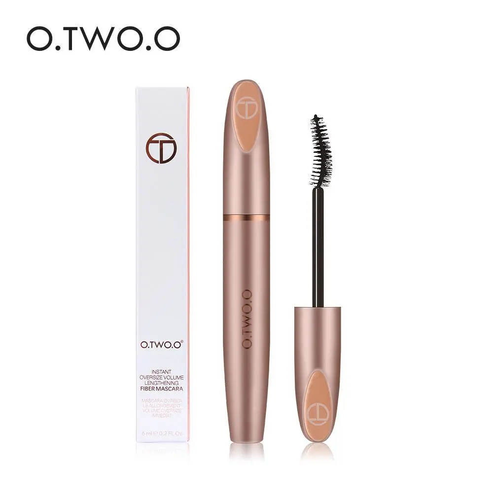 O.TWO.O 3D Silk Fiber Eyelash Black Mascara Waterproof Long Lasting Lash Thick Mascara