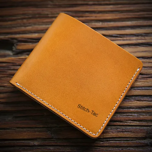 Stitch-Tac Leather Wallet