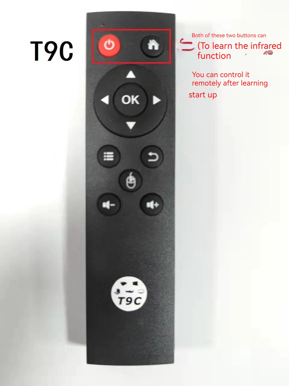 Wireless Android Set-top Box TV Set Remote Control