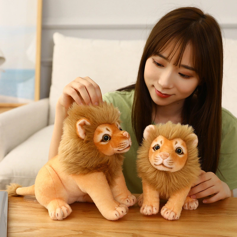 Cute Simulation Little Lion Doll Plush