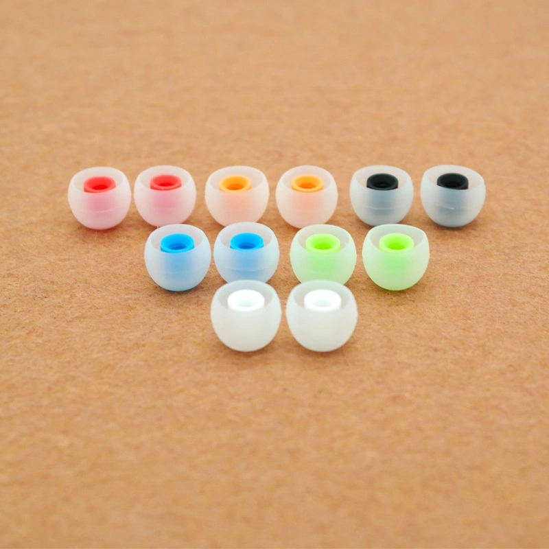 Silicone Earplugs Two-tone Earphone Sleeves